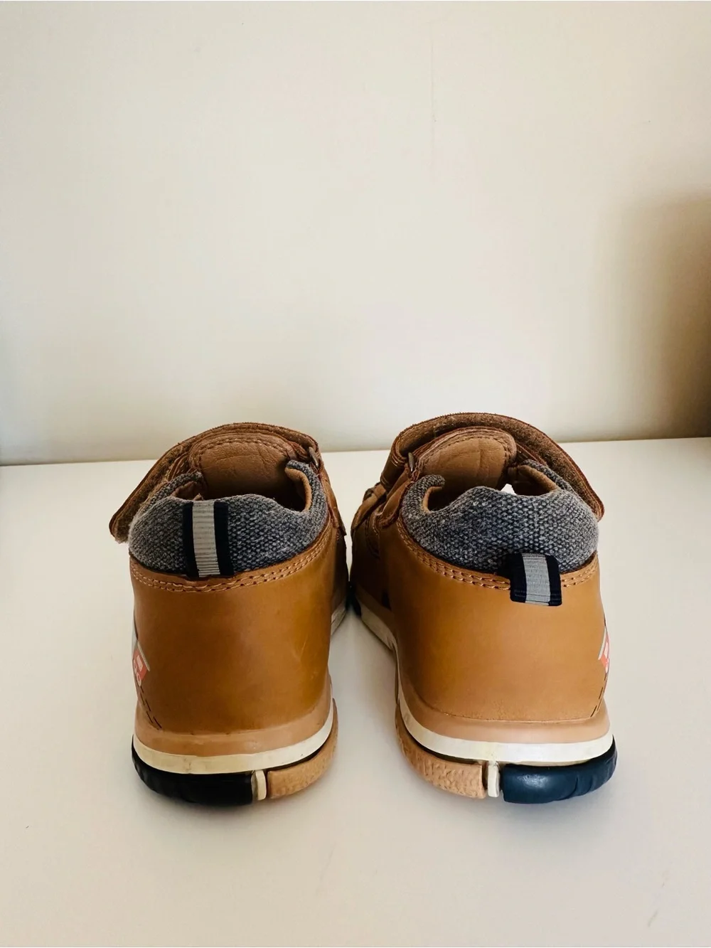 Baby Boy Brown Closed Toe Summer Shoes - 6 Toddler